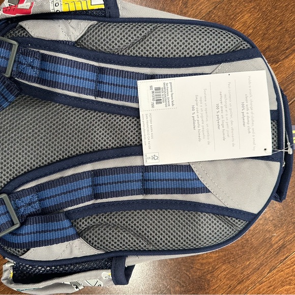 Pottery Barn - Mackenzie Gray Jax Construction Glow-in-the-Dark Backpack NWT - Picture 3 of 3